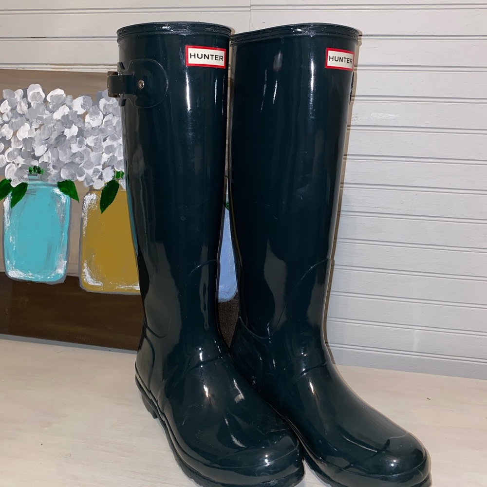 Hunter rain boots
